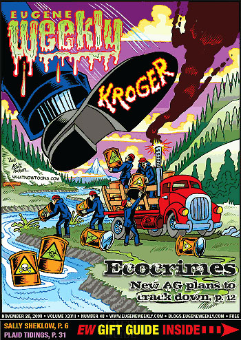 Eugene Weekly November 16th 2008 Cover