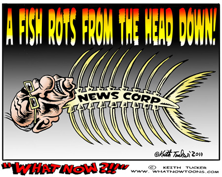 News Corp Stinks! Rupert Murdoch,News Corp,News of the World,journalistic ethics, House of Commons,Sky Broadcasting,Fox news,wall street journal, Murdoch’s media empire, phone hacking in London by News Corp,despicable and unethical,political cartoons,9-11 victims