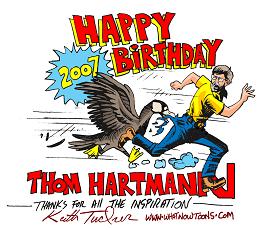 Happy Birthday to Air America's Thom Hartmann!!