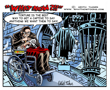 Cheney Calls Torture Report A Crock, Says He'd 'Do It Again' Dick Cheney Torture, Dick Cheney Cia,Dick Cheney Enhanced Interrogation, Dick Cheney Torture Report, Dick Cheney Meet the Press, Torture Report, Politics News, GITMO, political cartoons, liberal cartoons