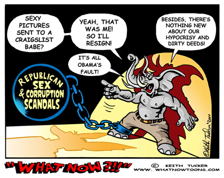 Shirtless Congressman Chris Lee Resigns! U.S. House of Representatives, Chris lee resigns,GOP sex scandals,sexy pictures,craigslist babe,political cartoons,progressive cartoons,liberal cartoons