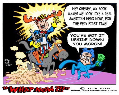 The Decider's Decision Points! George Bush Decision Points , Comedy News, decider,Barack Obama, Christopher Hitchens, CIA, Daily Beast,Karl Rove, Left,Liberalism, Lloyd Grove, Media Bias, Niger, Patrick Fitzgerald,Plamegate, propaganda, revisionist history, Richard Armitage,Novak