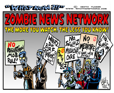 Zombie News Network! Fox Snooze turns your mind to MUSH!