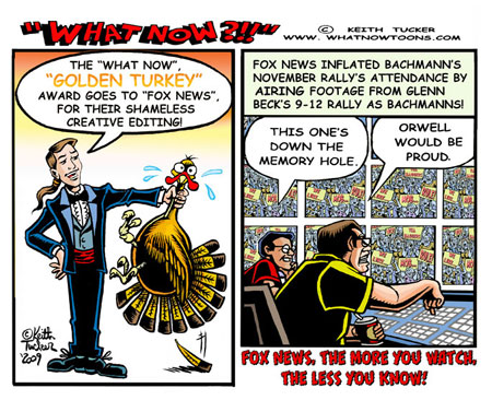 The Golden Turkey Award goes to Fox News! The Golden Turkey Award goes to Fox News!