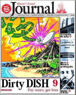 Hawaiian Island Journal April 2006: Dirty Dish - Pay More, Get Less