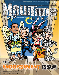 Maui Weekly October 2008 Cover