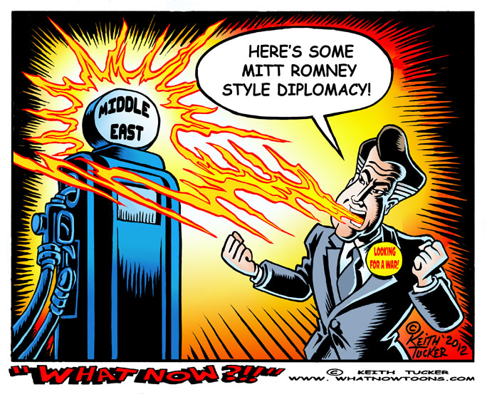 Mitt Romney Jumps The Gun! Libya, Mitt Romney 2012, Ambassador Chris Stevens, Libya Embassy, Chris Stevens, Chris Stevens Libya, Christopher Stevens, J Christopher Stevens, Libya Ambassador, Libya Attack, Libya Attack Planned, Libyan Embassy, Egypt Embassy Attack, World News, Obama 2012, Benghazi Attack,Politics News,Egypt Protests, political cartoons 2012, democratic party,liberals