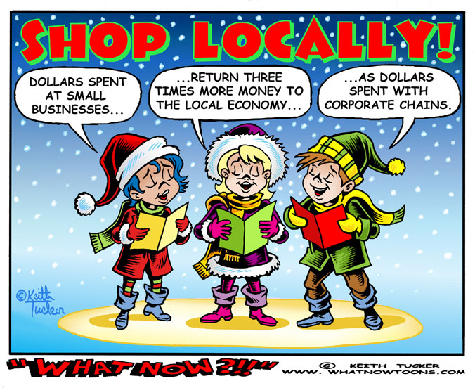 Black Friday, Black Friday, Sales & Shopping, Black Friday Shoppers, Black Friday Thanksgiving, Business News, political cartoons, Buy Local,local businesses, Reduce environmental impact, Invest in community, one-of-a-kind businesses, Christmas  shopping, holiday shopping, art fairs, shopping ideas