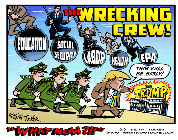 Hillary Clinton,Donald Trump, Electoral College, 2016 Elections, Donald Trump 2016, President Donald Trump, Donald Trump Presidency, new political cartoons, labor unions, EPA, trump appointees,  social security cuts, Obama care, independent political cartoons