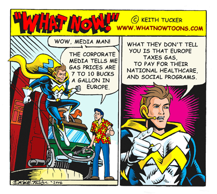 Faster than a speeding fibre-optic signal, More powerful than O'Riley's Louffa... Look up in the sky, it's ''MEDIA-MAN.'' Strange visitor from another pressroom, fights a never ending battle for truth, justice, and the journalistic way! Faster than a speeding fibre-optic signal, More powerful than O'Riley's Louffa... Look up in the sky, it's ''MEDIA-MAN.'' Strange visitor from another pressroom, fights a never ending battle for truth, justice, and the journalistic way!