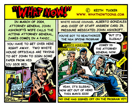 Illegal Bush NSA spy program never authorized! Illegal Bush NSA spy program never authorized!