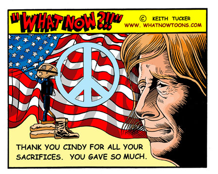 Sheehan breaks from war fight - Corporate America next?! Sheehan breaks from war fight - Corporate America next?!