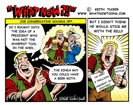 We were Bush-whacked! We were Bush-whacked!